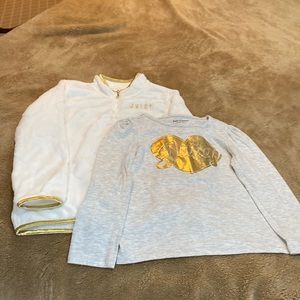 Juicy Couture girl two piece set, excellent condition, worn twice